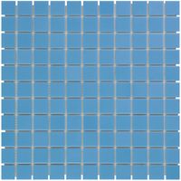 The Mosaic Factory Barcelona vierkante mozaïek tegels 30x30 blauw