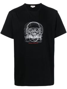 Alexander McQueen t-shirt Skull à imprimé graphique - Noir