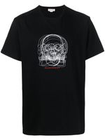 Alexander McQueen t-shirt Skull à imprimé graphique - Noir