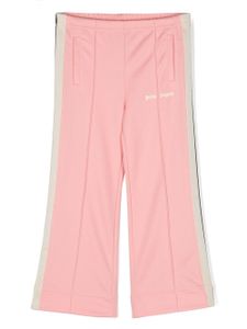 Palm Angels Kids pantalon de jogging à coupe ample - Rose