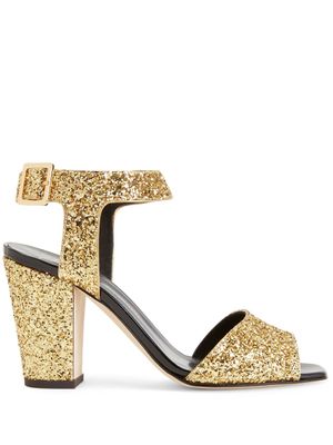 Giuseppe Zanotti sandales Emmanuelle 80 mm - Or