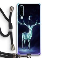 Nightbringer: Huawei P30 Transparant Hoesje met koord