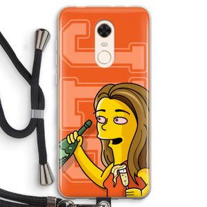 Jamie Lee Simpson: Xiaomi Redmi 5 Transparant Hoesje met koord