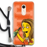 Jamie Lee Simpson: Xiaomi Redmi 5 Transparant Hoesje met koord
