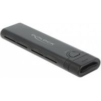 DeLOCK 42635 behuizing voor opslagstations SDD-behuizing Zwart M.2
