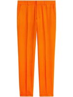 AMI Paris pantalon de costume à coupe slim - Orange