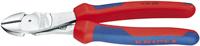 Knipex kracht-zijsnijtang verchroomd met meer-componentengrepen 180 mm - 7405180