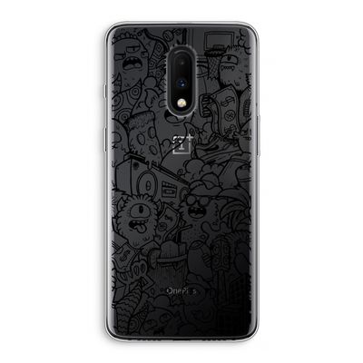 Vexx Black City : OnePlus 7 Transparant Hoesje
