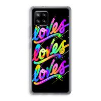 Loves: Samsung Galaxy A42 5G Transparant Hoesje
