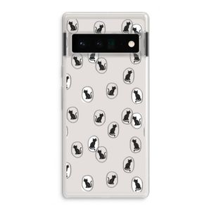 Miauw: Google Pixel 6 Pro Transparant Hoesje