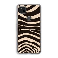 Arizona Zebra: Google Pixel 4a Transparant Hoesje