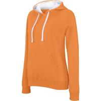 Oranje sweater/hoodie voor dames - Holland feest kleding - Supporters/fan artikelen