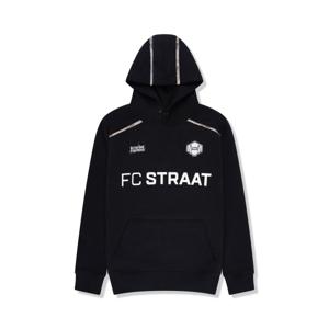 Touzani Angora Hoodie Kids Zwart Wit