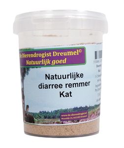 DIERENDROGIST NATUURLIJKE DIARREE REMMER KAT 200 GR