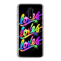 Loves: OnePlus 7 Transparant Hoesje