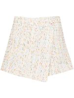 MSGM minijupe-short en fil bouclé - Bleu