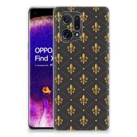 OPPO Find X5 TPU bumper Franse Lelie