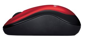 Logitech M185 Rood Draadloze Muis