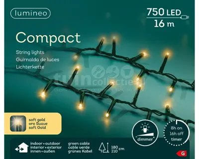Compactverlichting 750 LED 16m SG