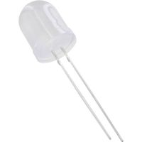 TRU COMPONENTS 1577414 Bedrade LED Wit Rond 10 mm 3250 mcd 50 ° 20 mA - thumbnail