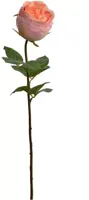 Pure Royal kunsttak roos 56cm roze