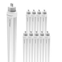 10x LED T5 (G5) TL buis 145 cm - 20-24 Watt - 4800 Lumen - 6000K vervangt 200W (200W/860) flikkervrij - 200lm/W - thumbnail