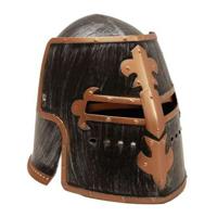Middeleeuwse Helm My Other Me Zwart Brons PVC (58 cm)