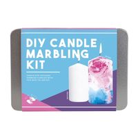 Gift Republic DIY Candle Marbling Kit - Cadeau Republiek Doe-het-zelf Kaars Marmering Set