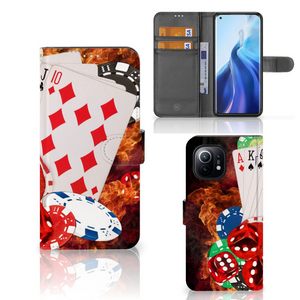 Xiaomi Mi 11 Wallet Case met Pasjes Casino