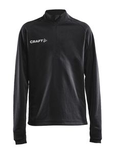 Craft 1910153 Evolve Half Zip Jr - Black - 146/152