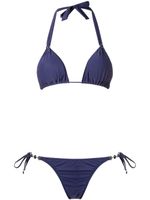 Amir Slama triangle bikini set - Bleu - thumbnail