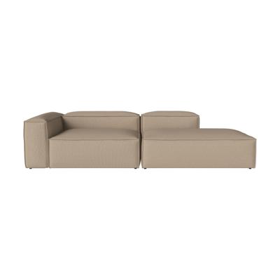 Bolia Cosima 3-zits bank 300 cm open eind rechts Vilme dark beige