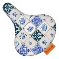 Bikecap Zadeldek Delft Blue Tiles - thumbnail