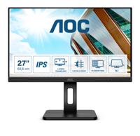 AOC Q27P2Q LCD-monitor Energielabel F (A - G) 68.6 cm (27 inch) 2560 x 1440 Pixel 16:9 4 ms Hoofdtelefoonaansluiting, Audio-Line-in IPS LED - thumbnail