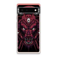 Hell Hound and Serpents: Google Pixel 6 Transparant Hoesje