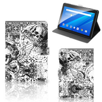 Tablettasje Lenovo Tab E10 Skulls Angel