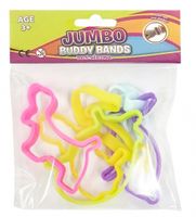 Toi Toys siliconen dieren armband 6 delig - thumbnail