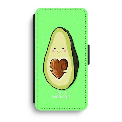 Avocuddle: iPhone XR Flip Hoesje