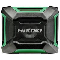 HiKOKI UR18DA Bouwradio DAB+, FM Bluetooth Stofvast, Stofdicht, Spatwaterbestendig Zwart, Groen