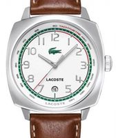 Horlogeband Lacoste 2010487 / 2010490 / LC-36-1-14-0179 Leder Bruin 22mm