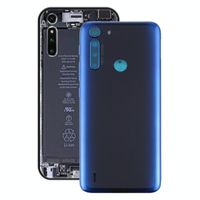 Batterij Back Cover voor Motorola One Fusion (Blauw)
