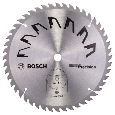 Bosch Accessoires Cirkelzaagblad Precision 235X2X16/-,T48 - 2609256881