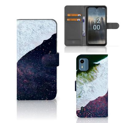 Nokia C12 | Book Case | Sea in Space