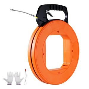 VEVOR Trekhulp Trekband Trekspiraal 60,96mx4,7mm Glasvezelkabel