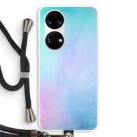 mist pastel: Huawei P50 Transparant Hoesje met koord