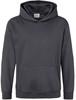 Just Cool JH001K Kids´ Hoodie - Storm Grey (Solid) - 7/8 (M)