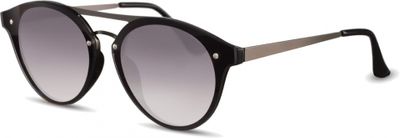 CWI zonnebril unisex panto zwart/grijs (CWI1919) CWI zonnebril unisex panto zwart/grijs (CWI1919)