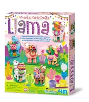 4M Lama gipsgieten en verven
