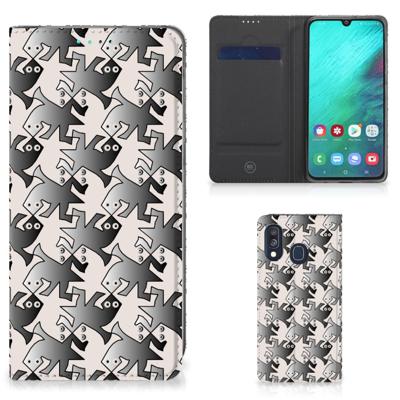 Samsung Galaxy A40 | Hoesje maken | Salamander Grey