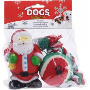 Christmas Decoration hondenspeeltjes - 3x stuks - kerstcadeau? huisdieren   -